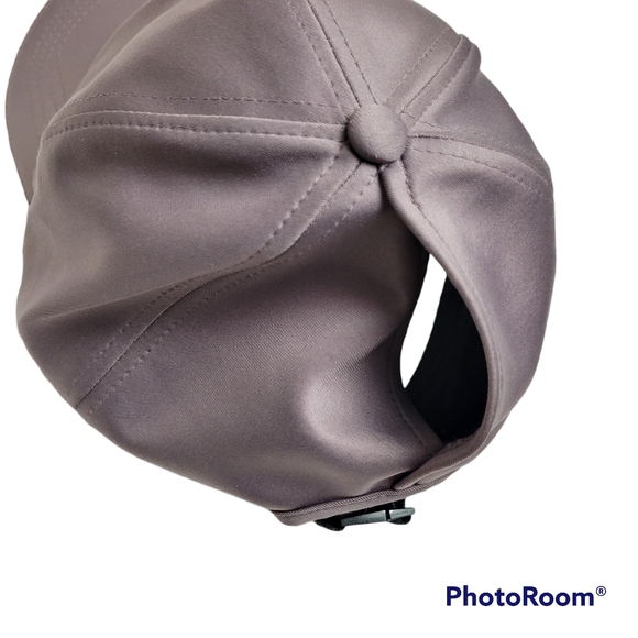 Time and Tru | Lavender Pony Tail Bun Ball Cap Womens Purple Hat - Picture 5 of 11